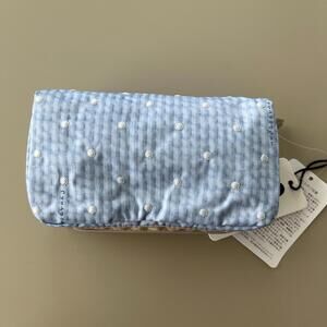 Lesportsac Embroidery Rectangular Cosmetic Bag NWT